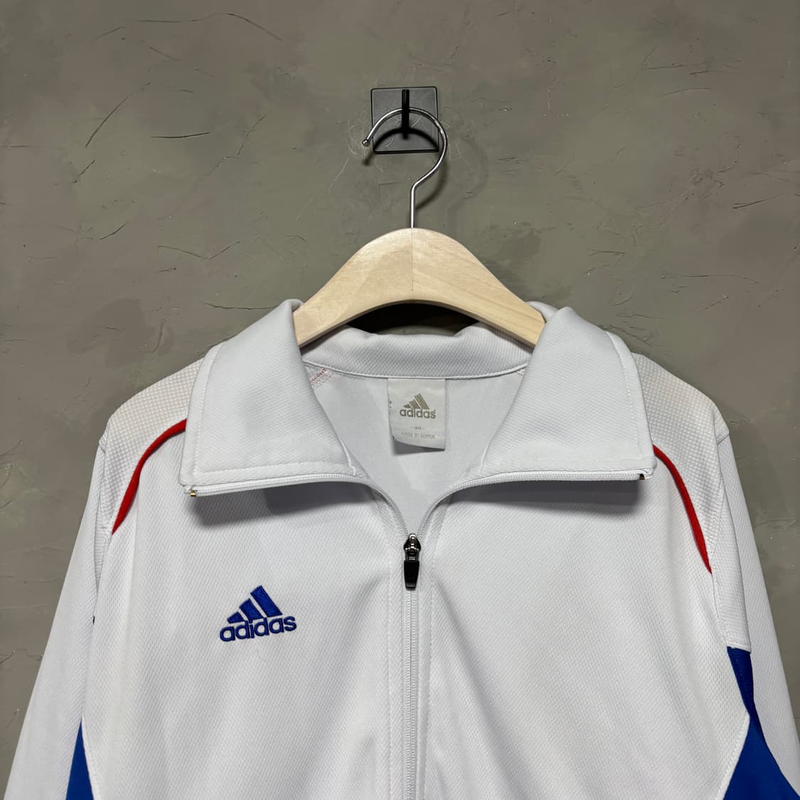 아디다스 테니스 져지 트랙탑 화이트 상품이미지2