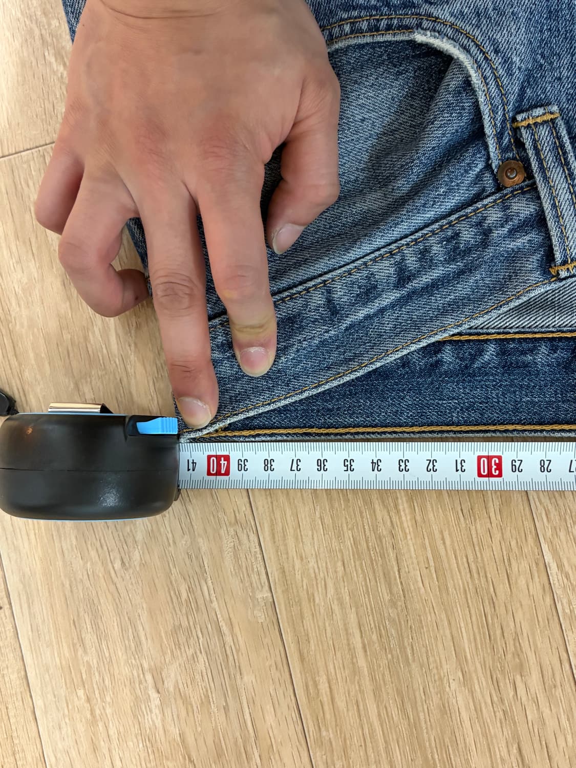 리바이스 501 빈티지 페이딩 연청 상품이미지9