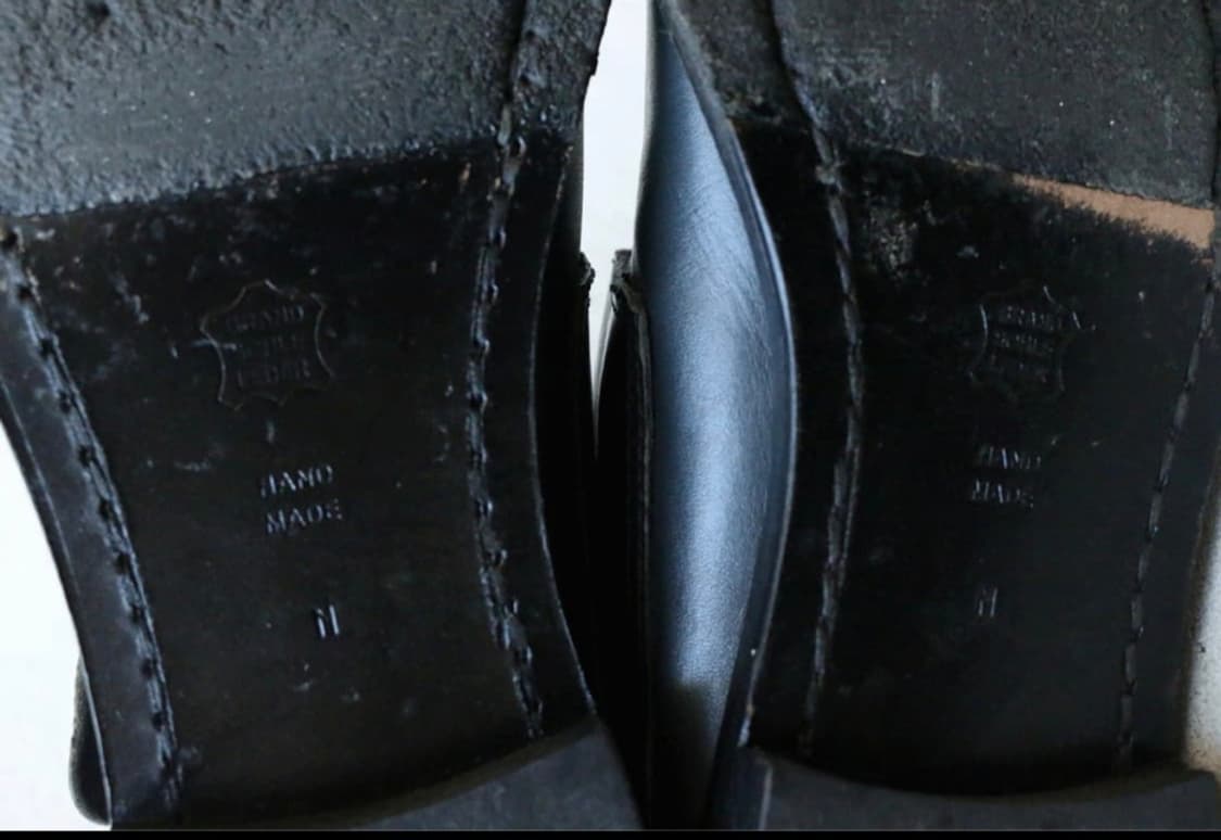 카반드주카 레더 앵클 부츠 상품이미지8