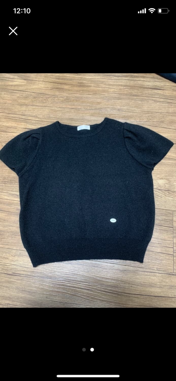 시아쥬 앙고라니트반팔 상품이미지2