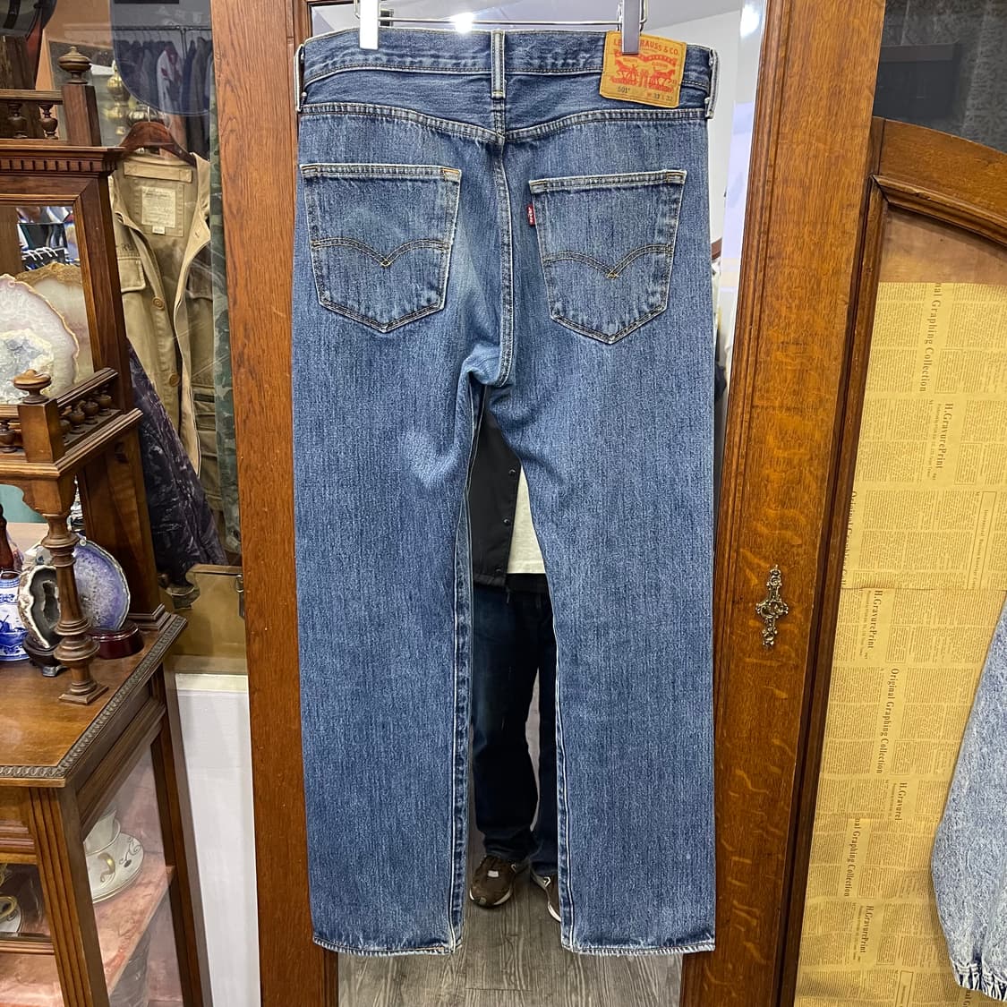 리바이스 빈티지워싱  LEVI'S 501 w33l32 상품이미지2