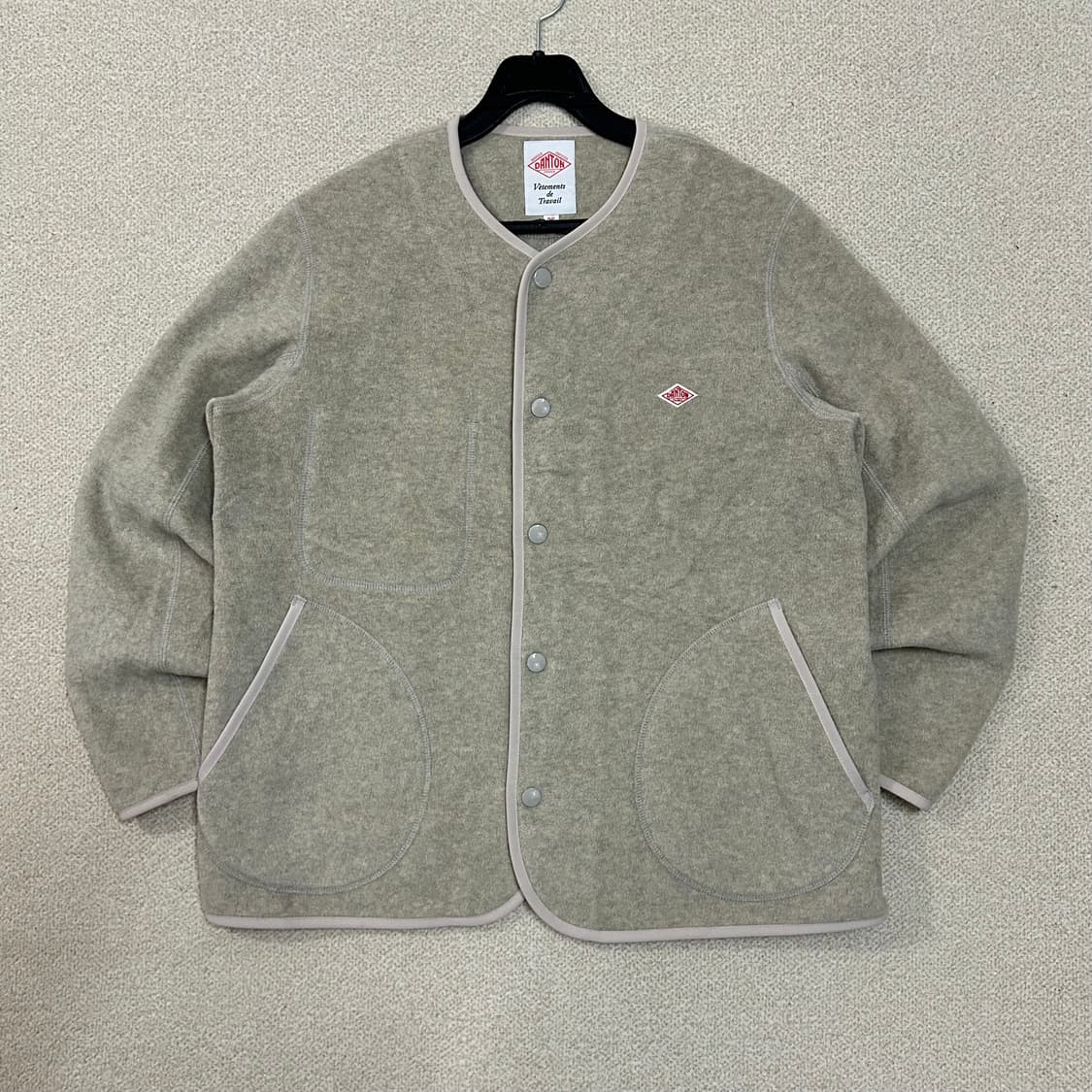 (36) DANTON 단톤 플리스 가디건 상품이미지1