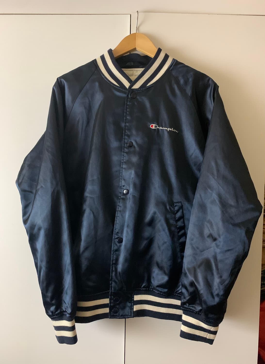 supreme X champion 슈프림 사틴 자켓 L 상품이미지1