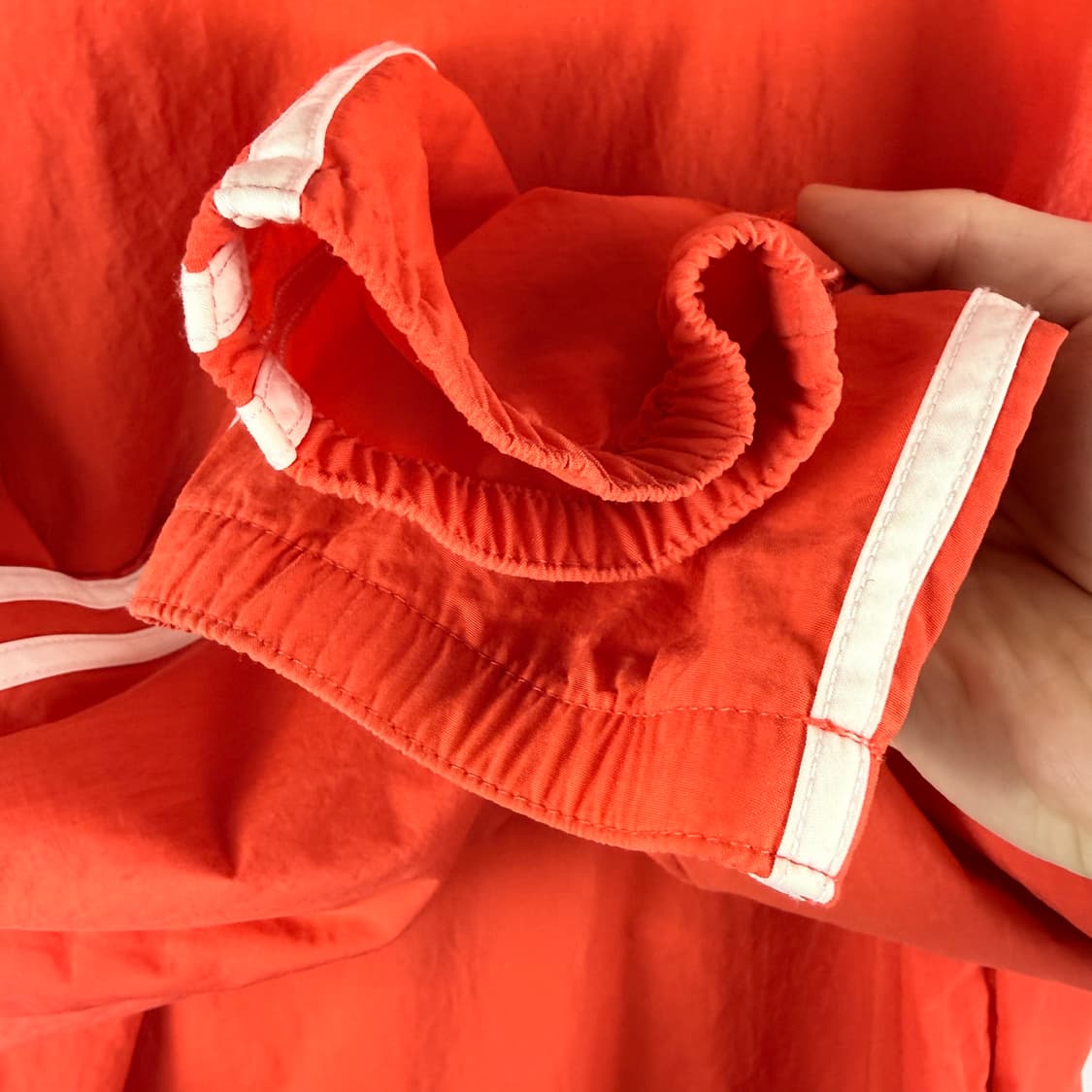 (L) 아디다스 윈드브레이커 바람막이 레드 상품이미지7