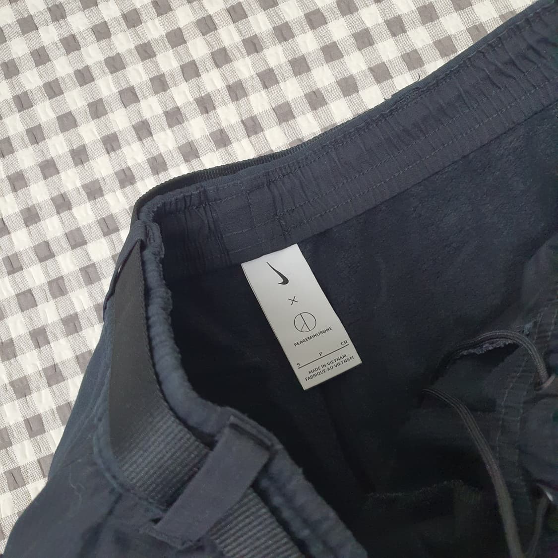 나이키X피스마이너스원 와이드 기모 팬츠 남자30~31 상품이미지3