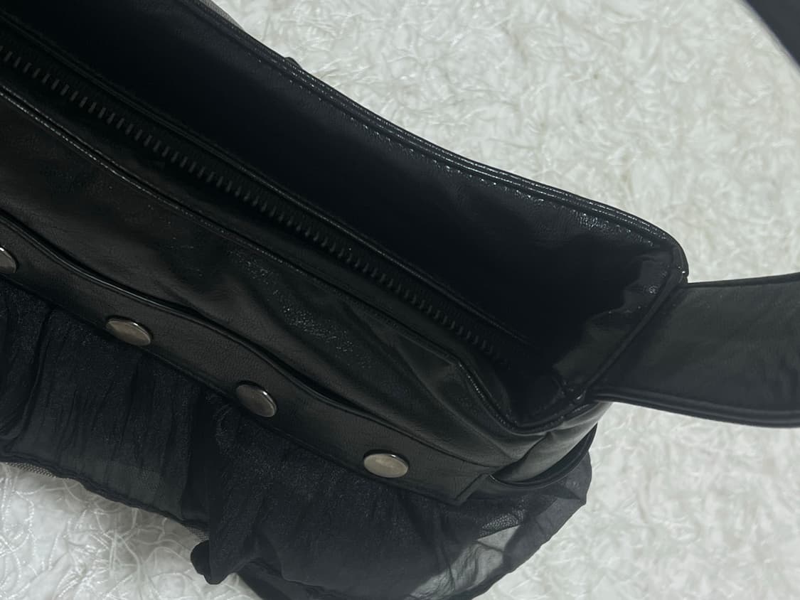 앙뜨시엔느 샤샤백 블랙 상품이미지5