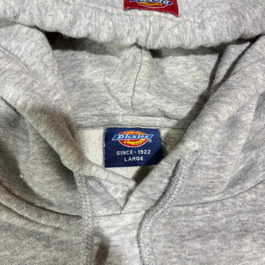 디키즈 그레이 로고 후드티 상품이미지5