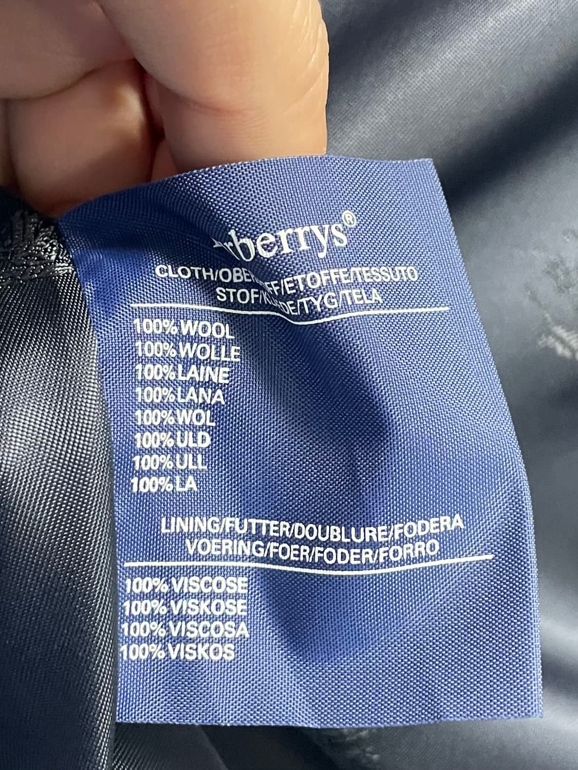 버버리 우먼스 금장 블레이저 자켓 (on.159)   상품이미지9