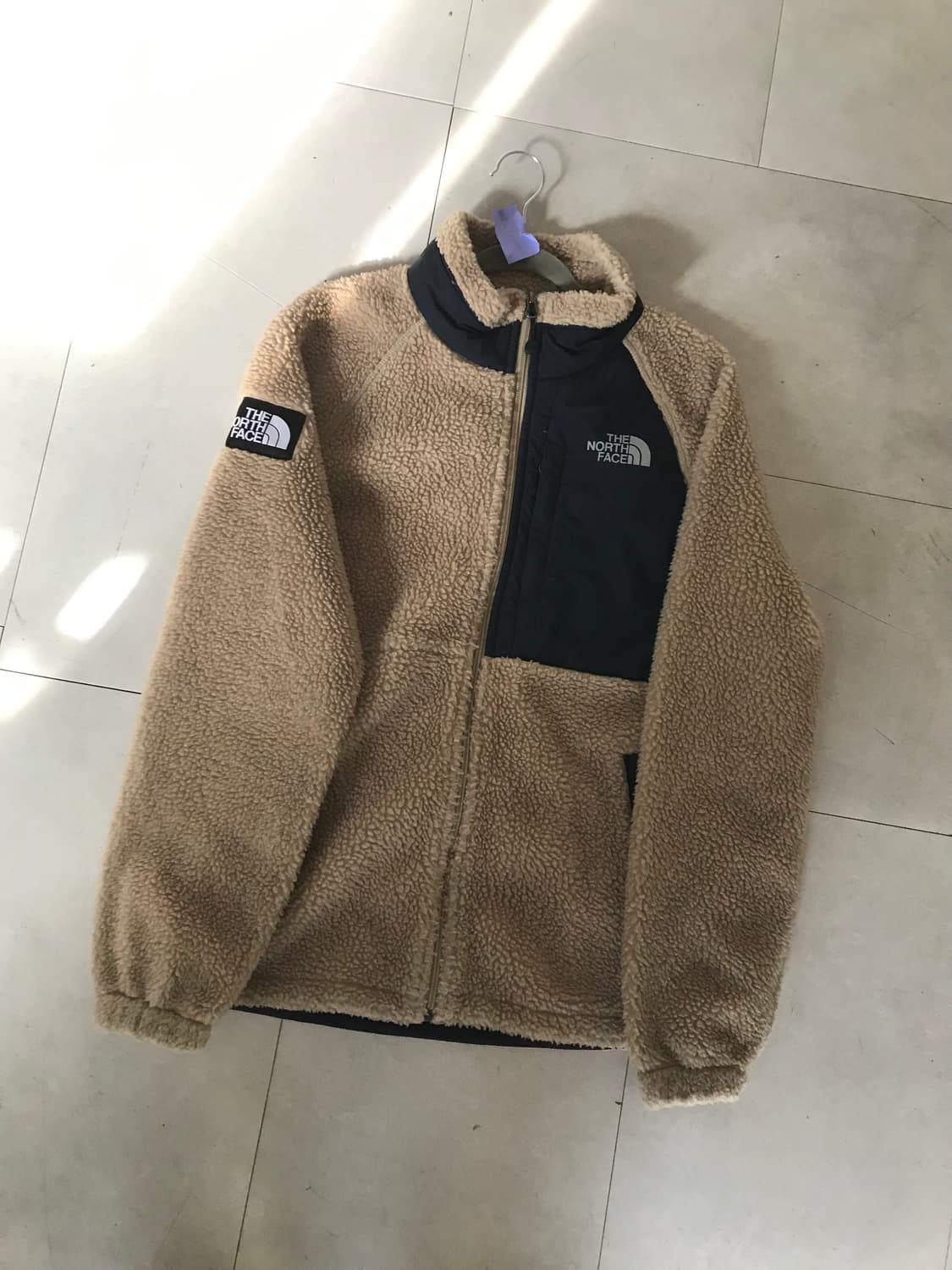 노페 베이지 후리스 상품이미지8