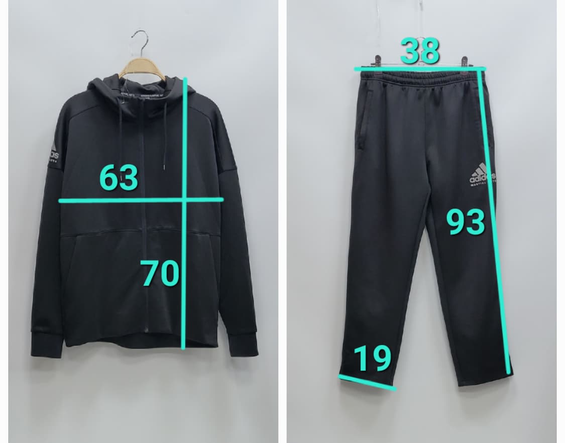 adidas 아디다스 후드 트랙탑 저지 셋업 / 남 XL

 상품이미지10