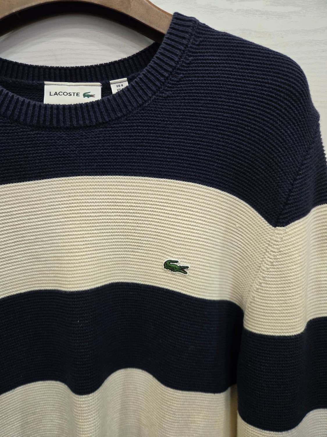 4,US M )) LACOSTE 라코스테 긴팔티셔츠! 상태 새상품급~ 상품이미지2