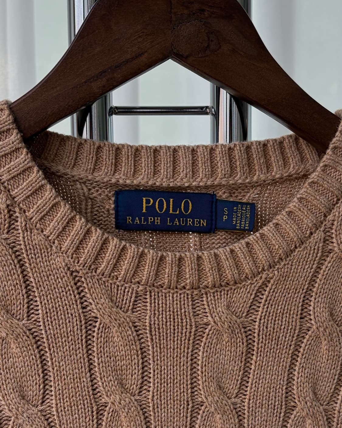 [M]폴로 랄프로렌 꽈배기 케이블 코튼 니트 상품이미지7