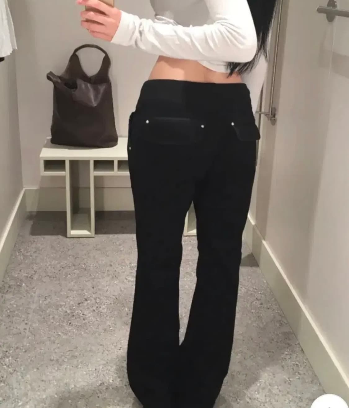 LOOFON 버터플 루즈 플레어 팬츠 ootj 코듀로이 로우라이즈 부츠컷 상품이미지2