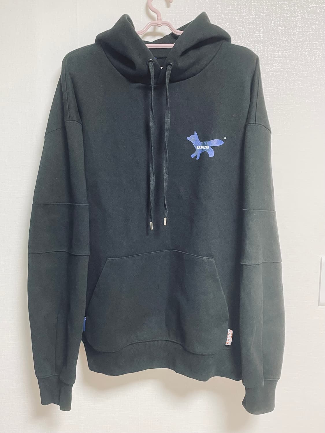 [A2]아더에러x메종키츠네 19시즌 후드 블랙 상품이미지1