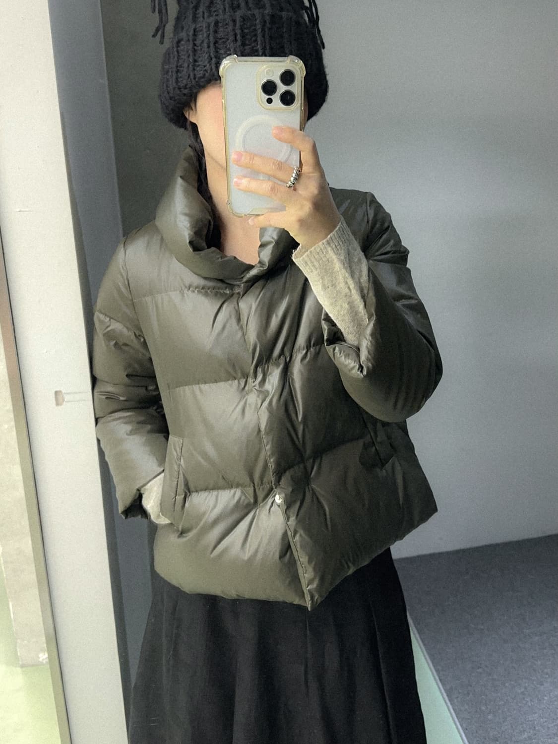 ships khaki collar duck down 상품이미지4