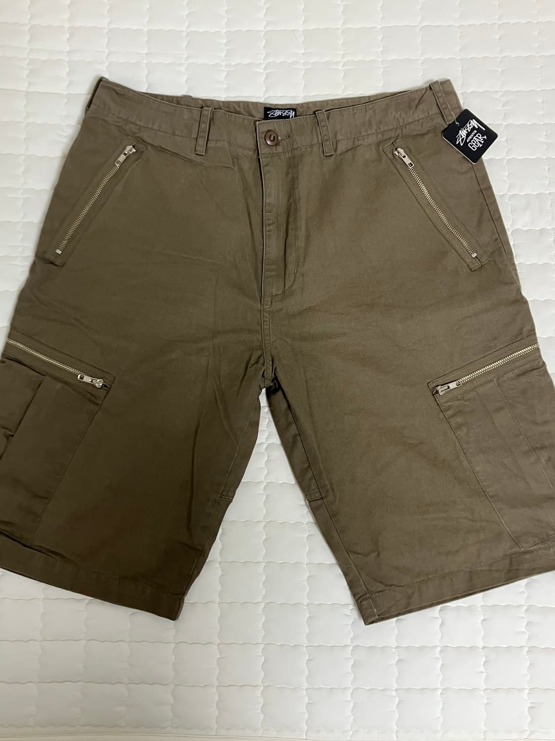 스투시 카고 쇼츠 올리브 36 상품이미지1