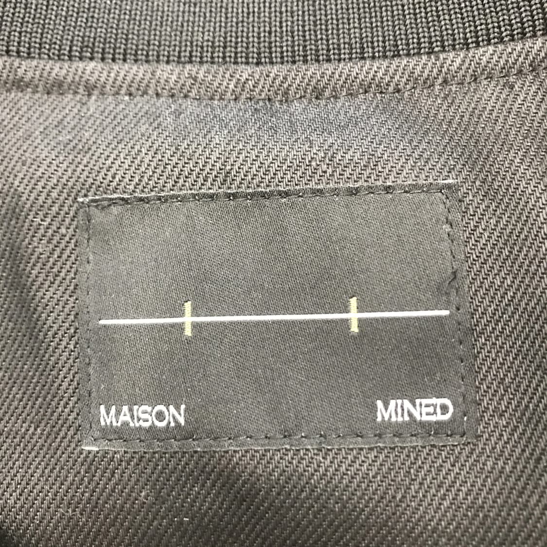 메종미네드 봄버 블루종 자켓 [M] 상품이미지4