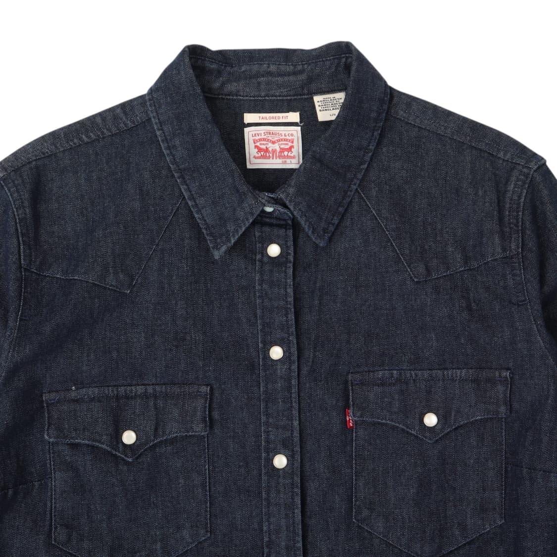 리바이스 인디고 웨스턴 데님셔츠 상품이미지2