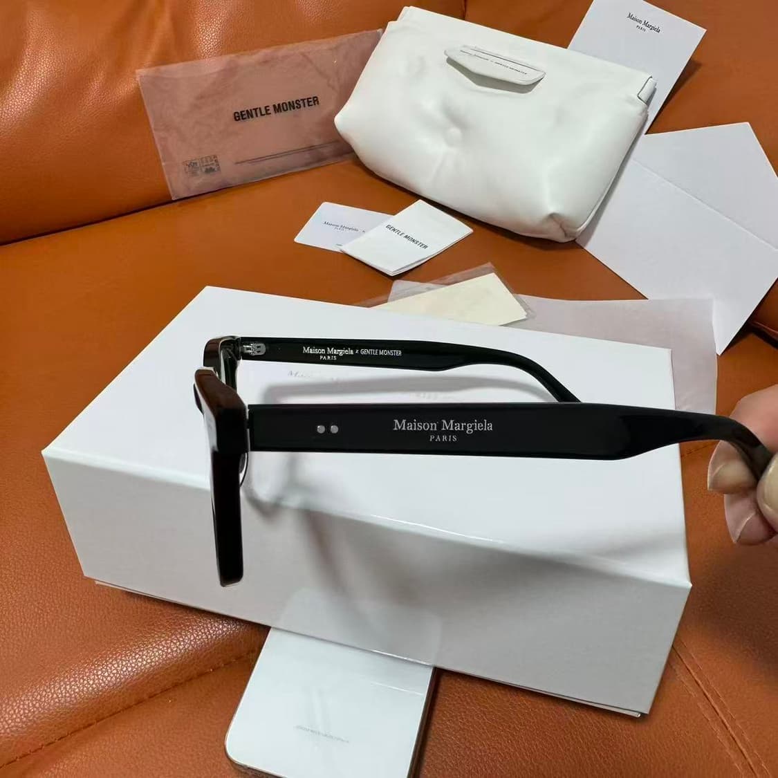 (정품)젠틀몬스터x메종마르지엘라 MM117 01 패션안경 상품이미지2