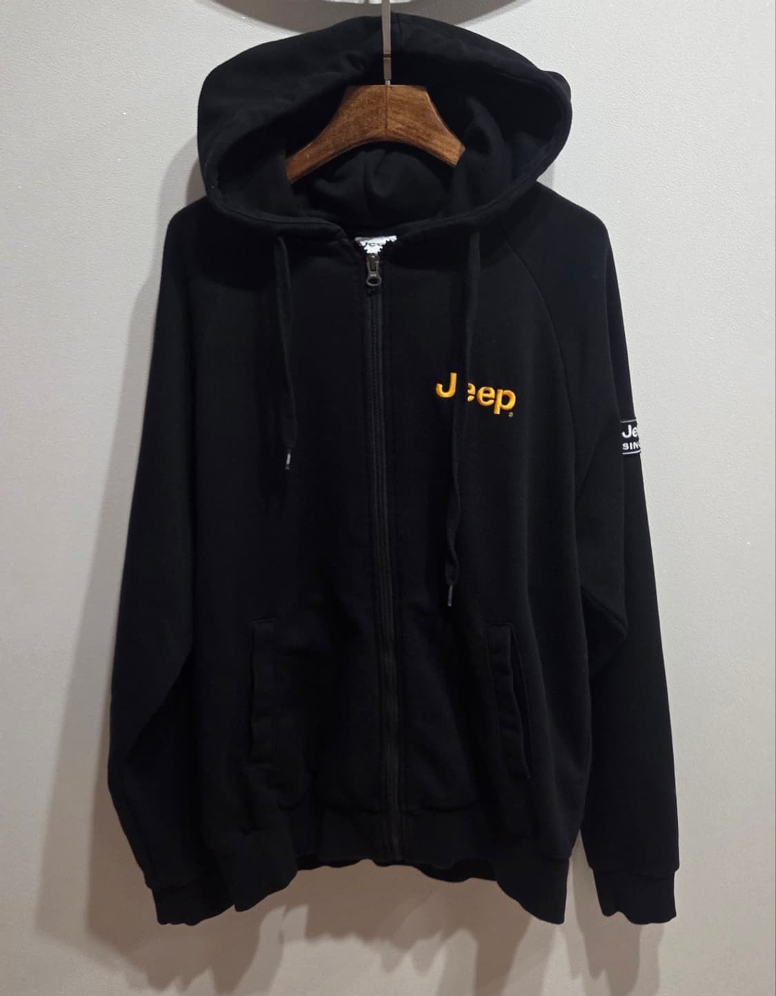 Jeep 지프 블랙 후드집업 M 상품이미지1