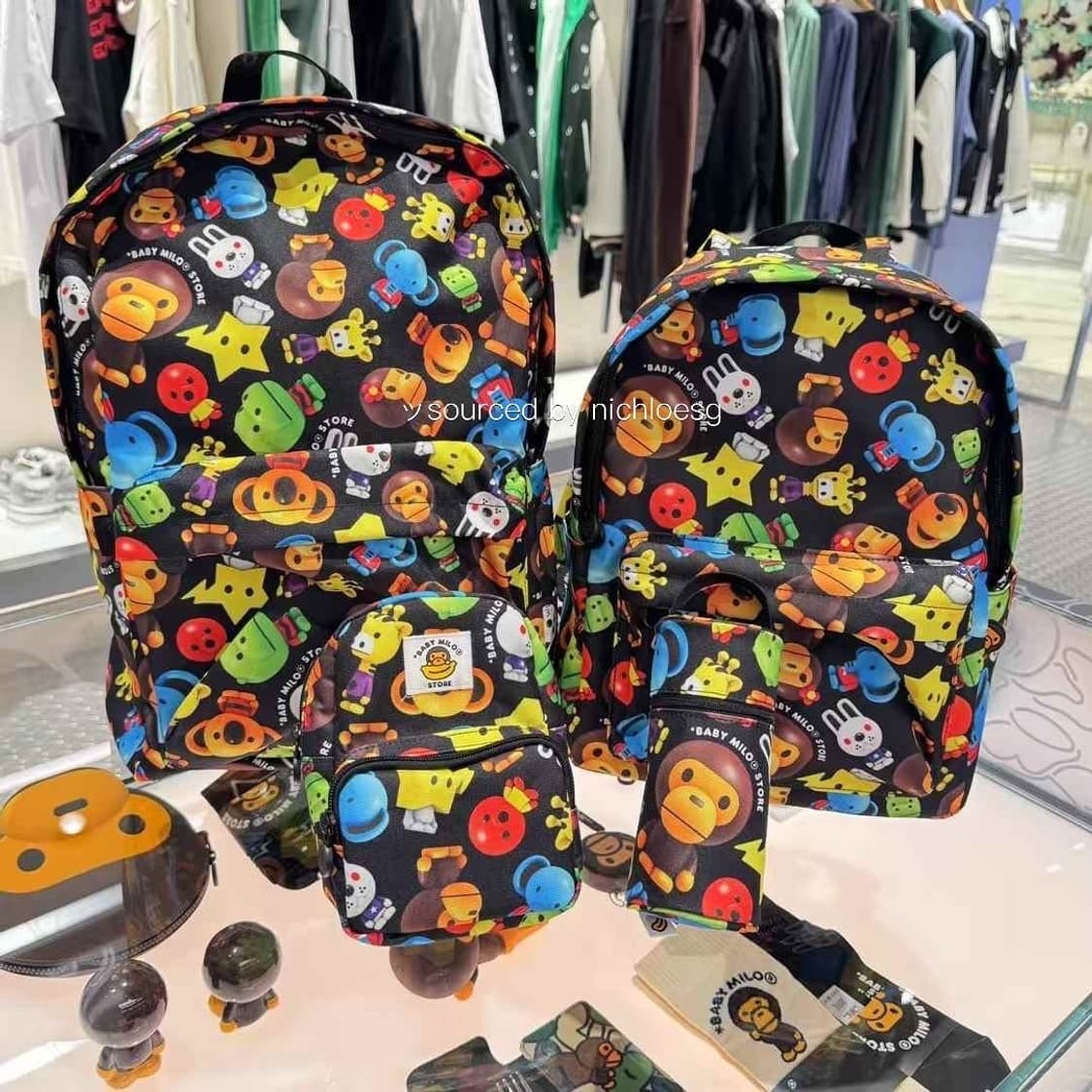 베이프 3D 백팩 라지 상품이미지2