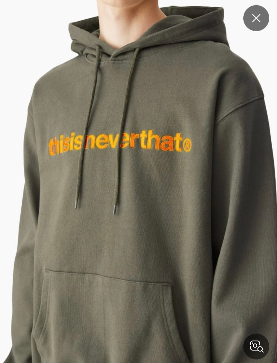 디스이즈네버댓 후드티 다크모카 M 상품이미지2