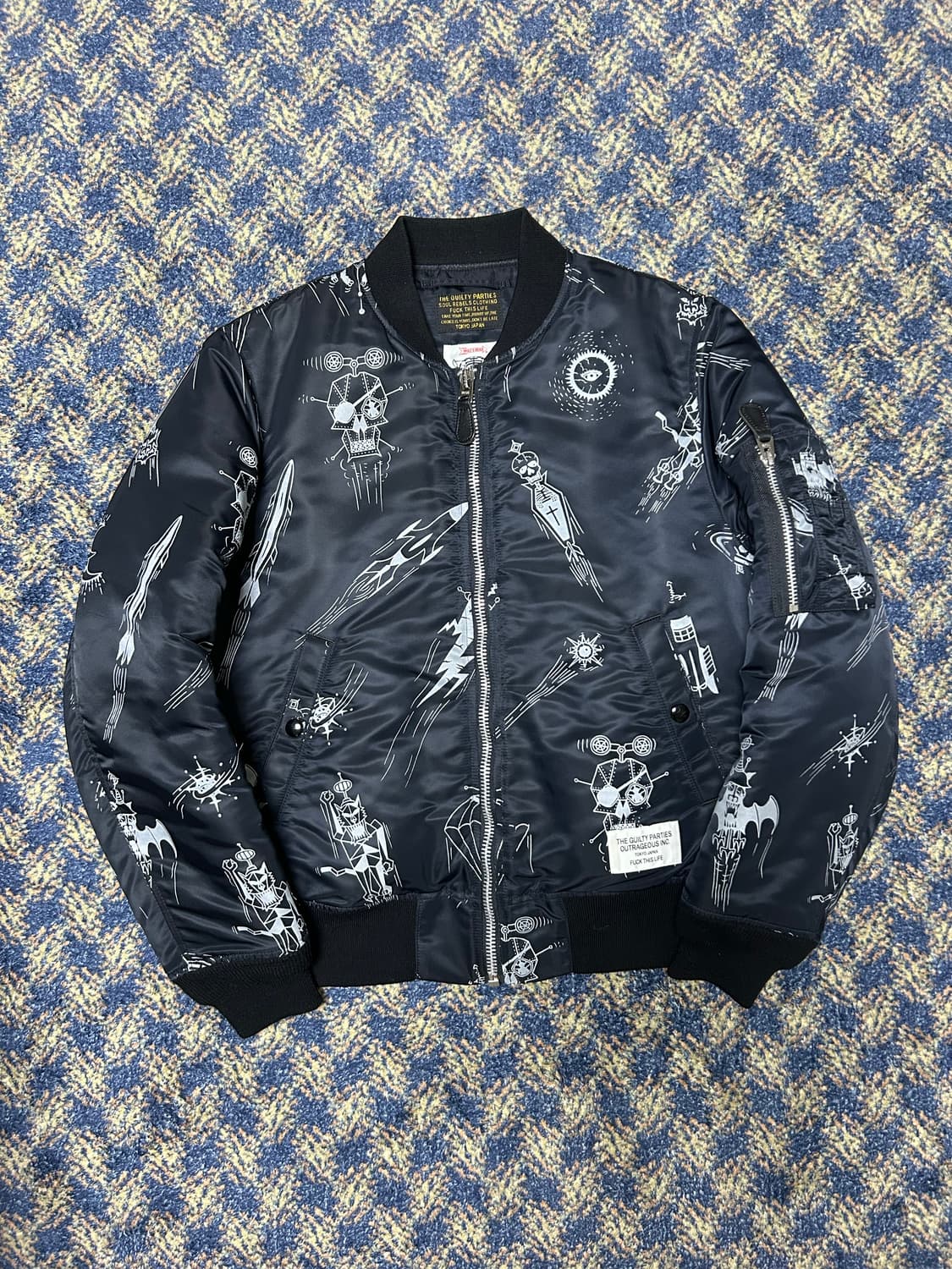 와코마리아 울프헤드 항공점퍼 상품이미지1