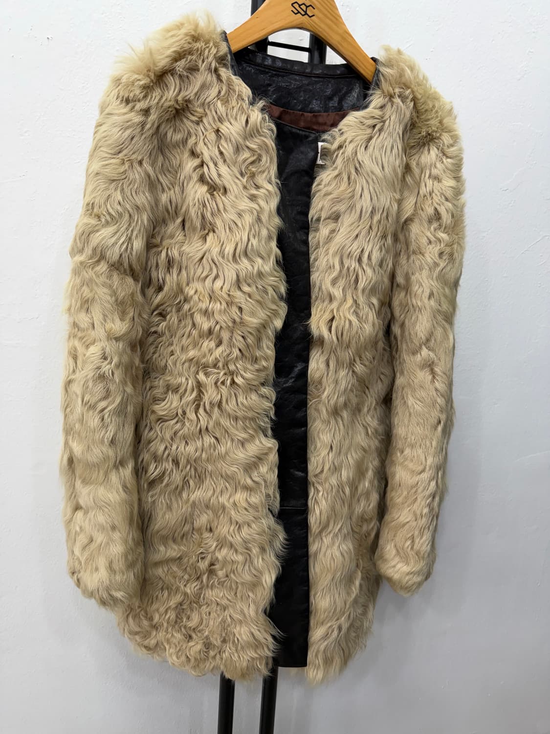 정품) LEEGA 리가 밍크 가죽자켓 F  상품이미지2