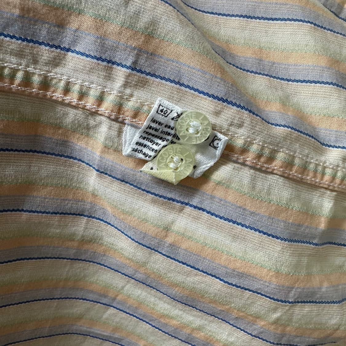 (42)라코스테 스트라이프 셔츠-Y364 상품이미지3