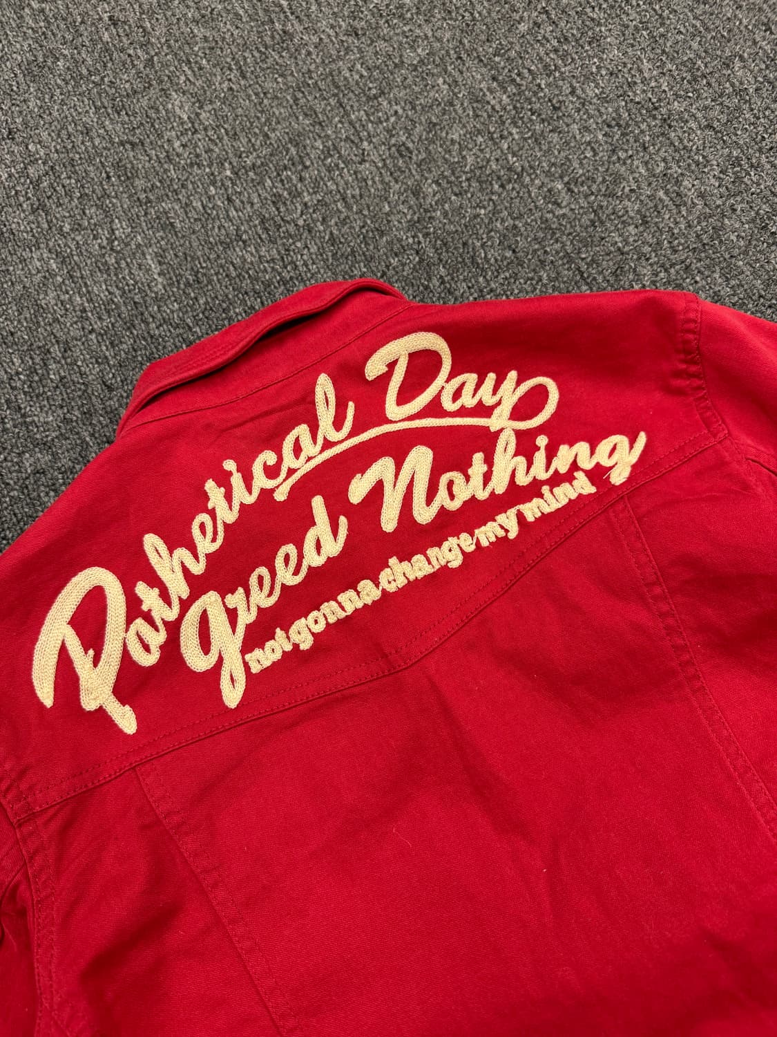 M)In the attic 빈티지 자수 셔츠자켓 상품이미지8