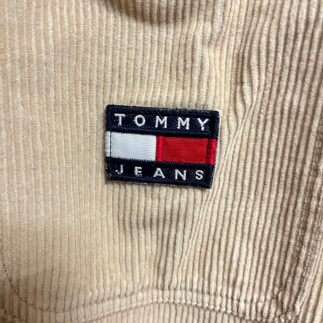 (오버핏 L) 타미 코듀로이 베이지  상품이미지4