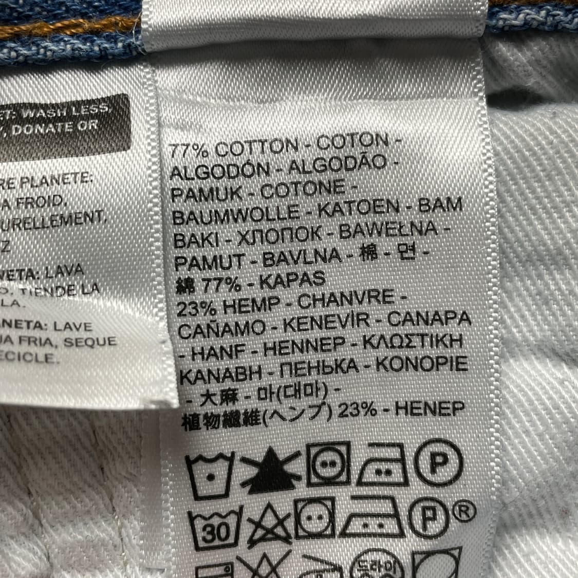 LEVI'S 리바이스551 어센틱 스트레이트핏 데님 팬츠 A00642 상품이미지10