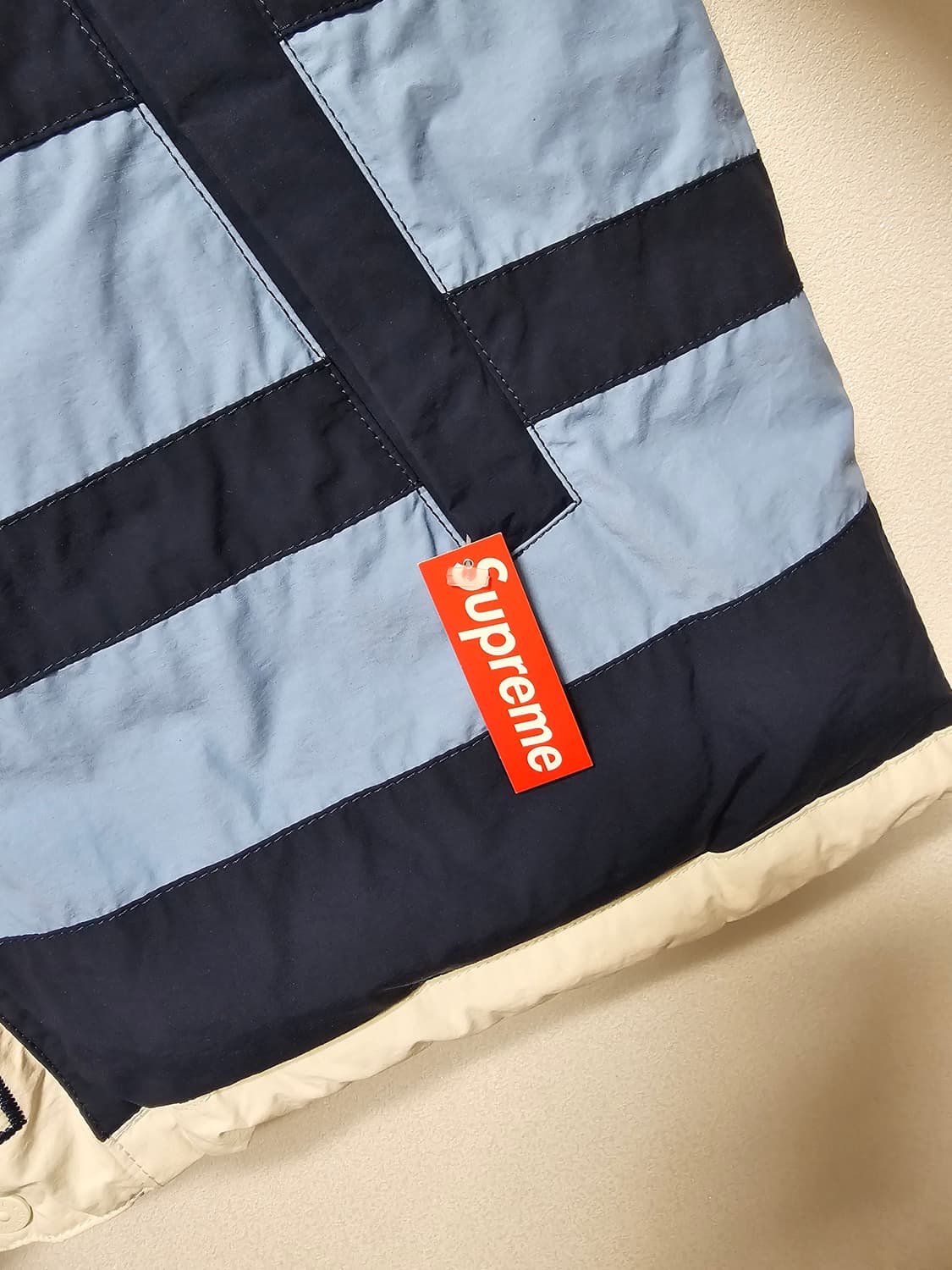 슈프림 x 스톤 아일랜드 리버시블 다운 퍼퍼 자켓 XL (새 상품) 상품이미지6