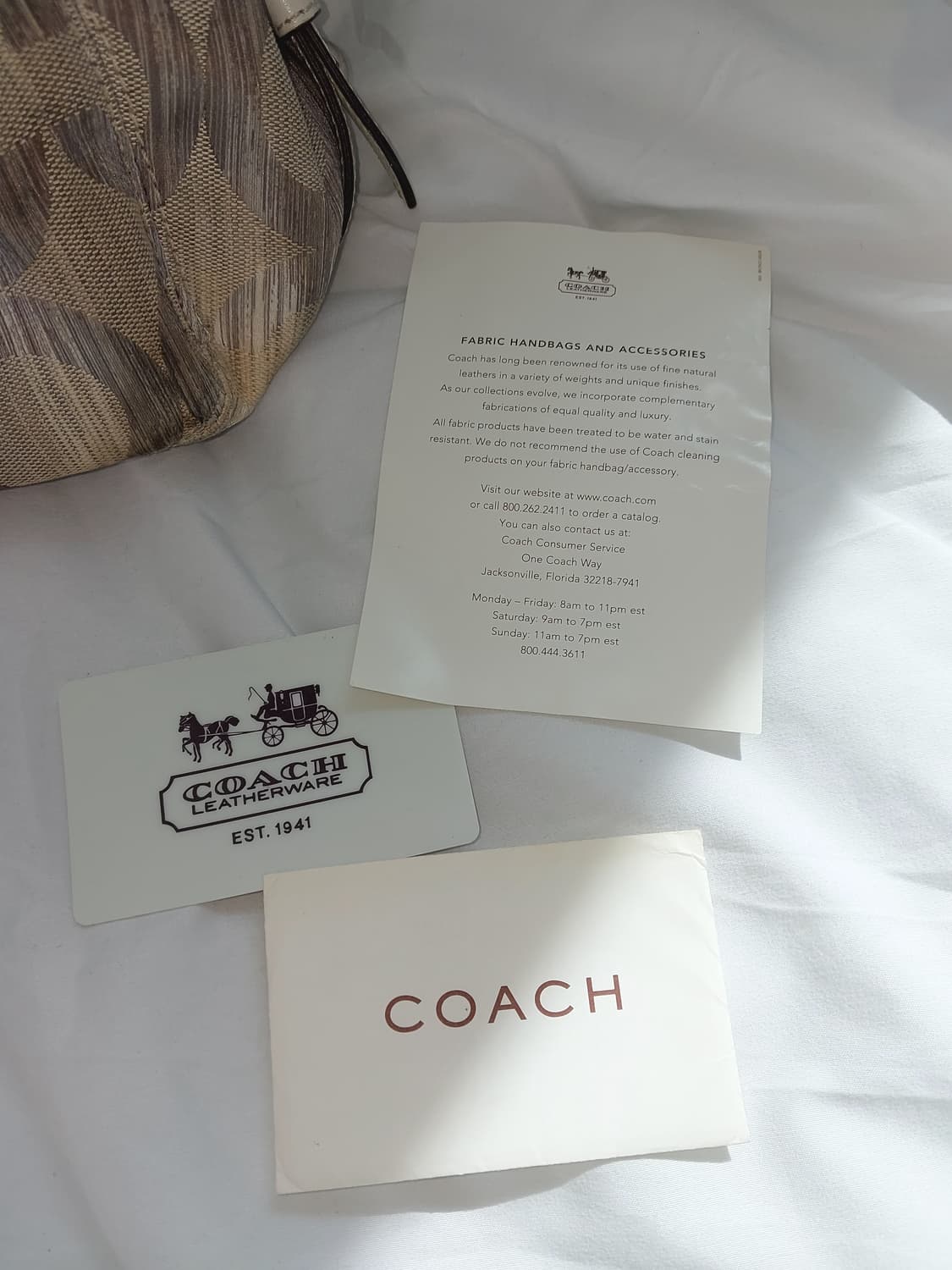 레어💟//COACH 코치 옵아트 매디슨 이카트 매기 호보백 숄더백 상품이미지2