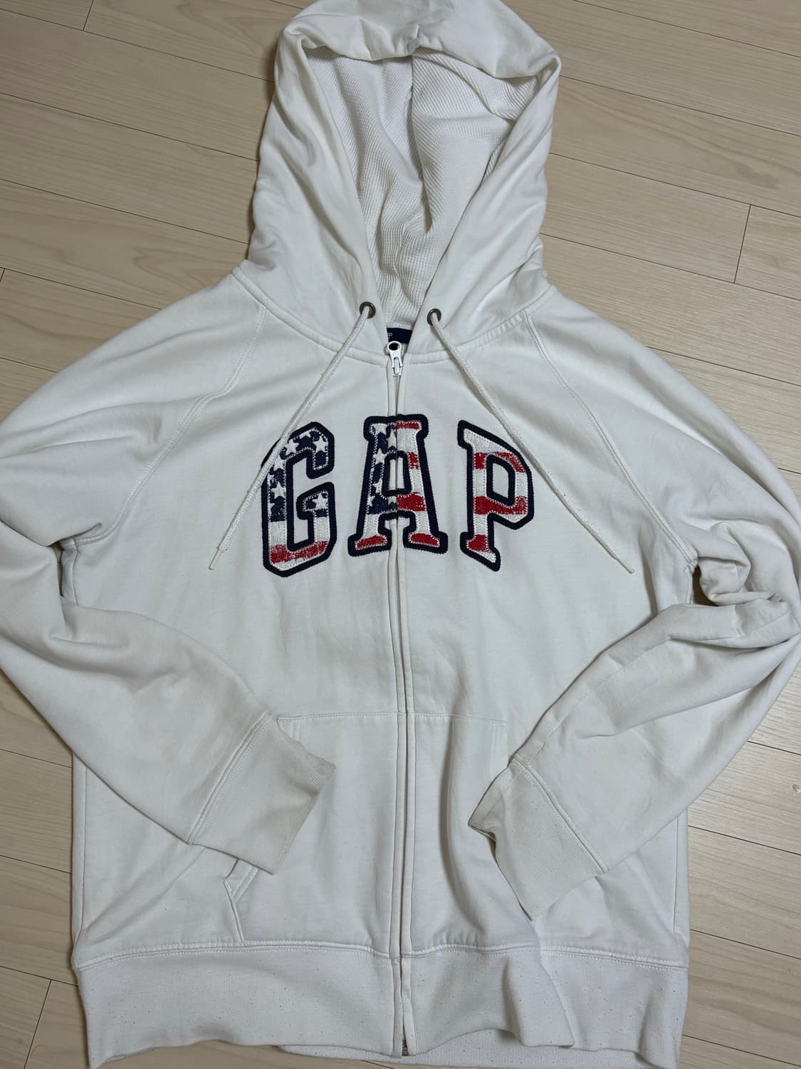 갭 성조기 후드집업 L 상품이미지1