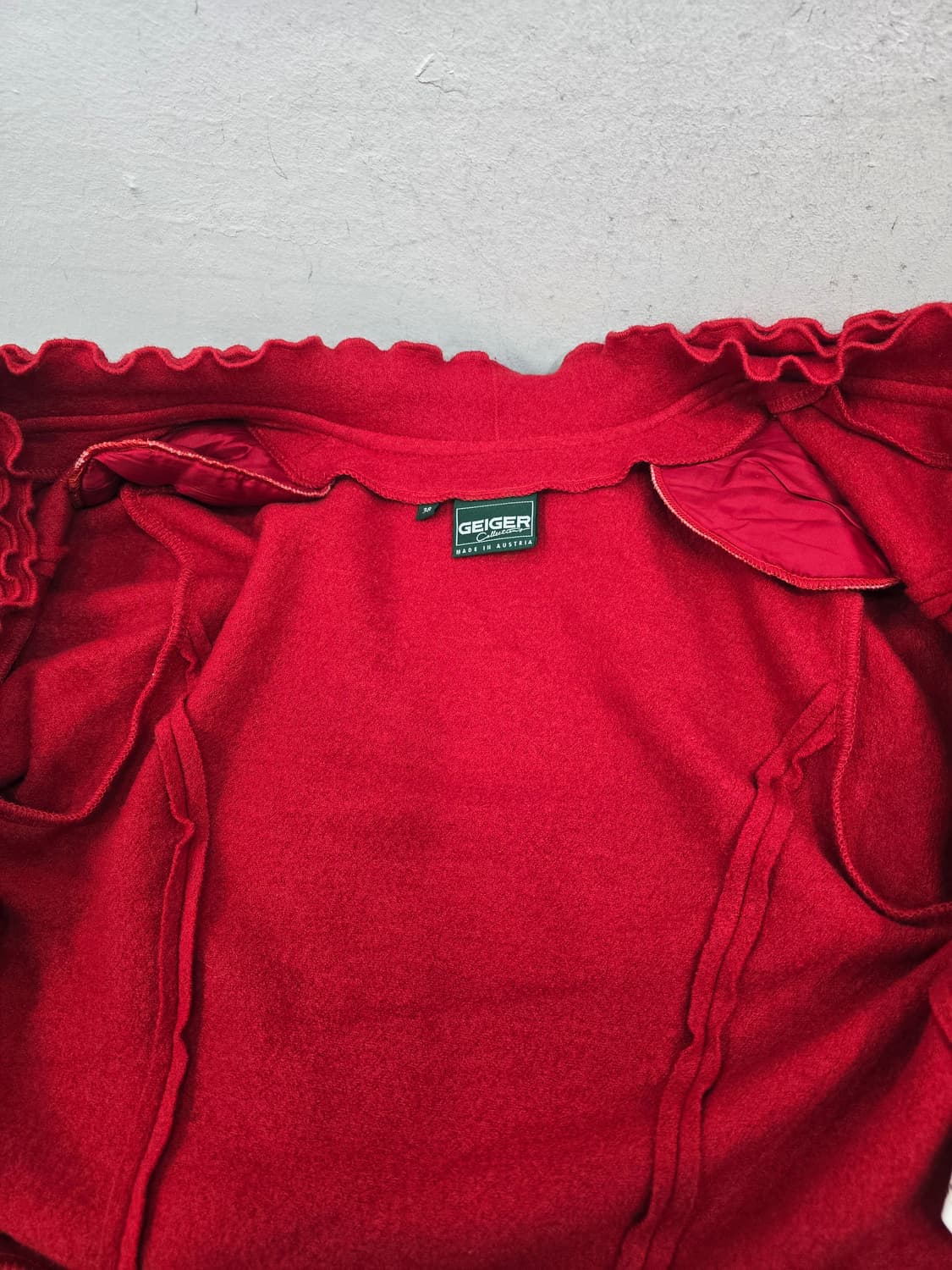 가이거(Geiger) 울 볼레로 자켓 상품이미지3