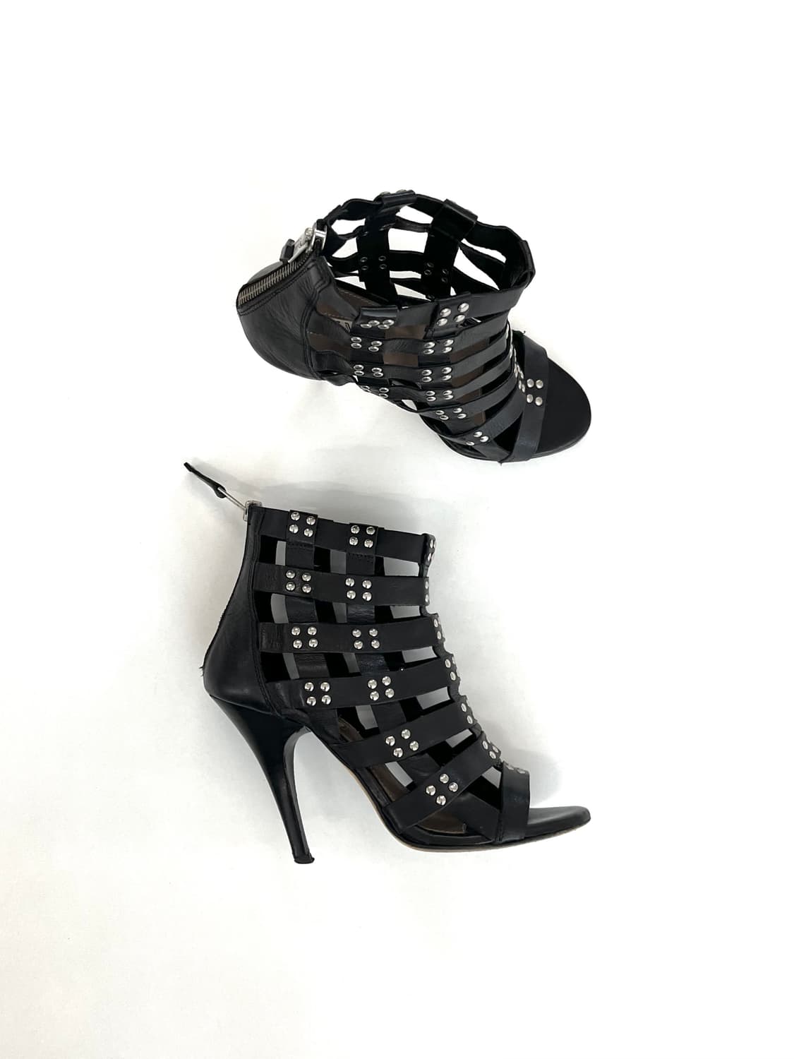 발망 2008SS 데카르넹 스터드 글레디에이터 힐 부츠 상품이미지3