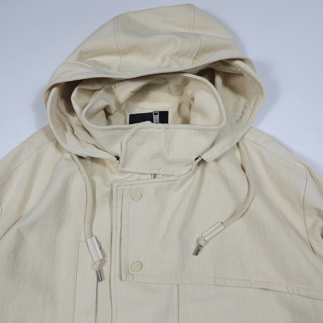 시스템 후드 야상 자켓 상품이미지3