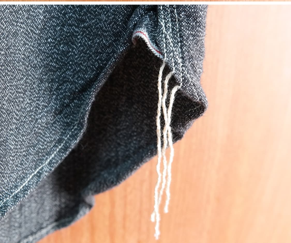 일본판DMG 도밍고 아메카지 셀비지 데님셔츠 상품이미지4