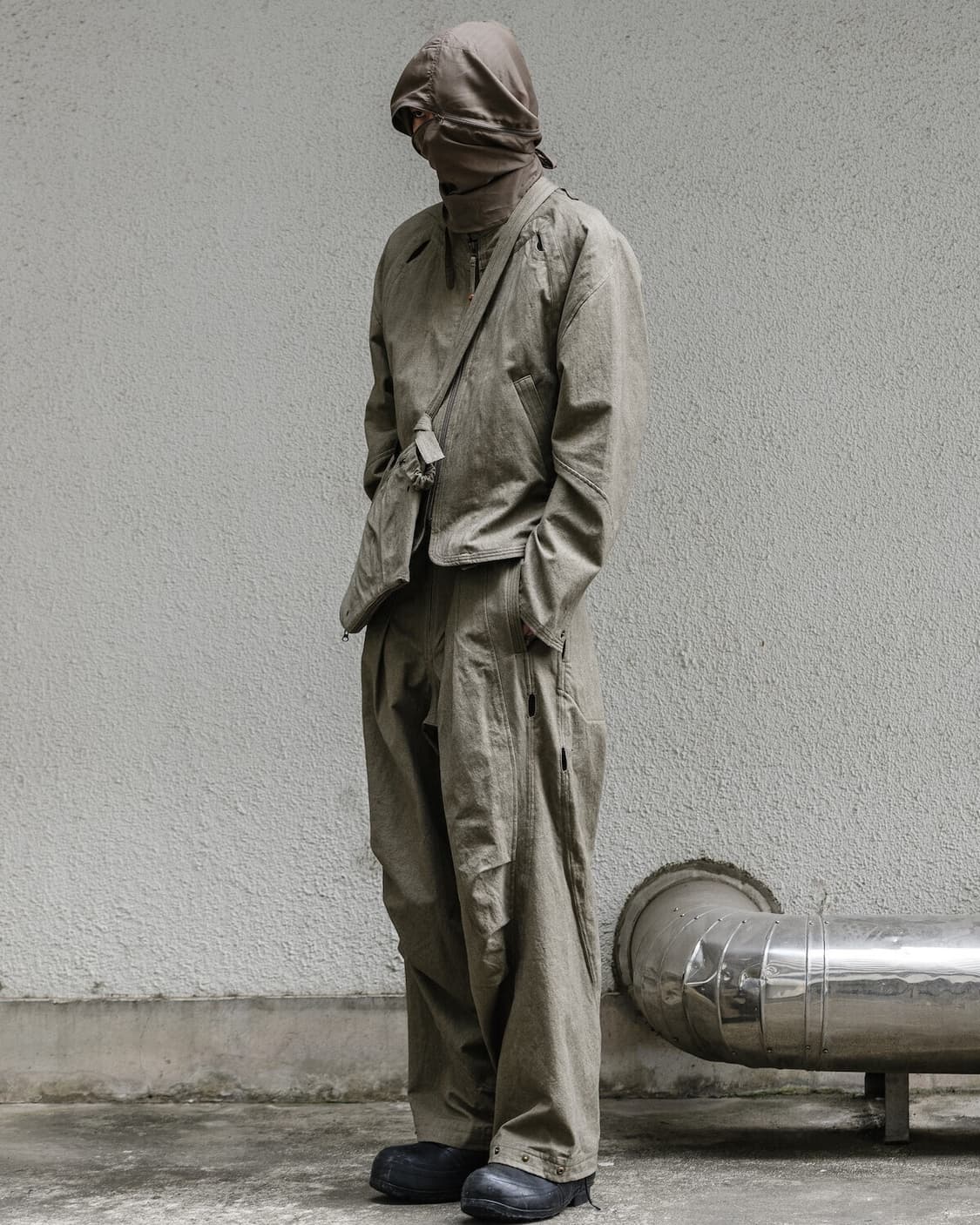 Jian ye basic unit 01 자켓 블랙 상품이미지3