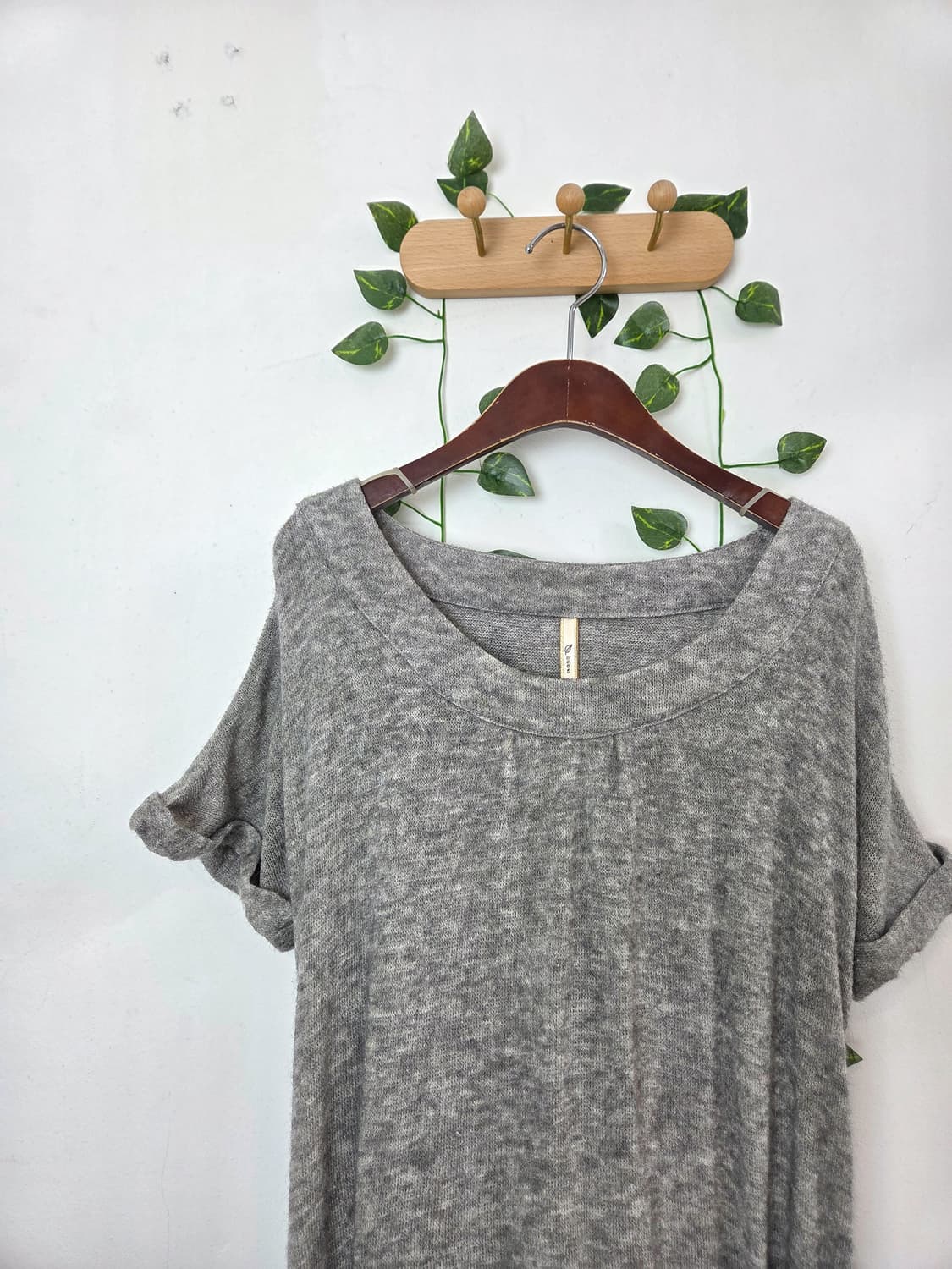 사이드 포켓 니트 원피스 상품이미지2