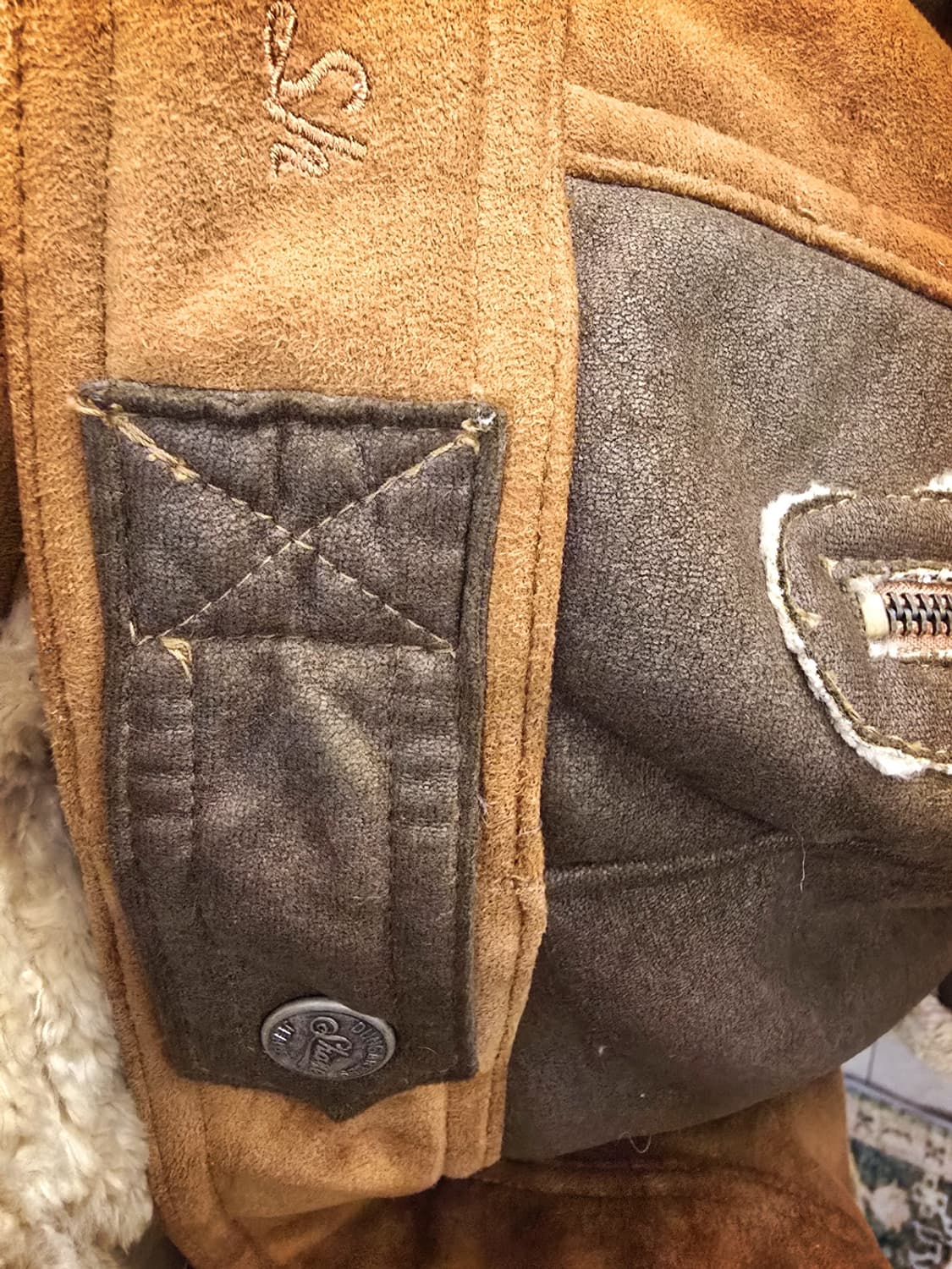 Shane Jeans(쉐인진스) 스웨이드 무통(무스탕) 자켓 상품이미지4