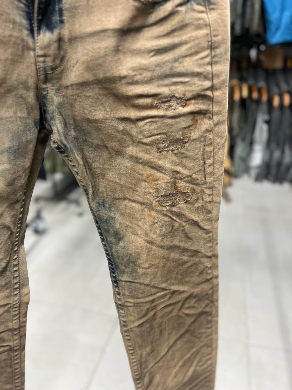 화이트스컬 더티워싱 pant (34) 상품이미지5