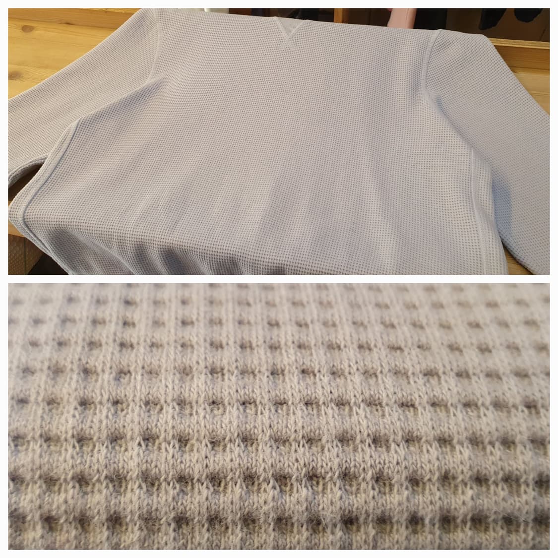 100.COS 와플 긴팔티 상품이미지4