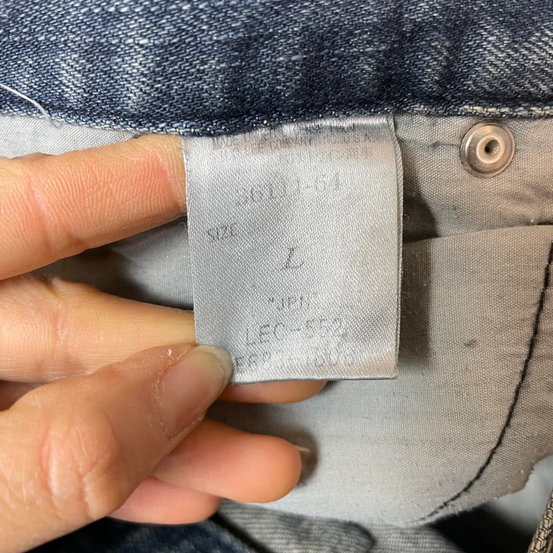 (34) Lee 워싱 데님 팬츠 L 상품이미지7