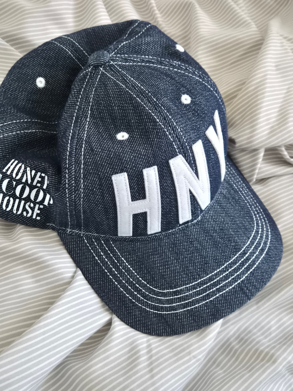 허니스쿱하우스 HNY Denim Cap 상품이미지2