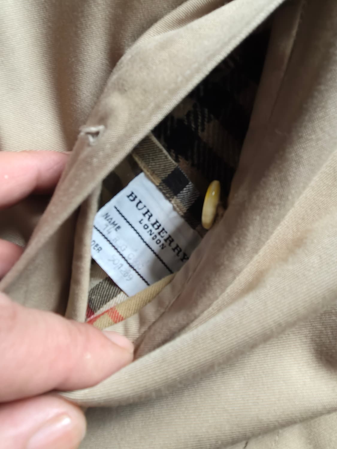 버버리트렌치코트 105/100 상품이미지7