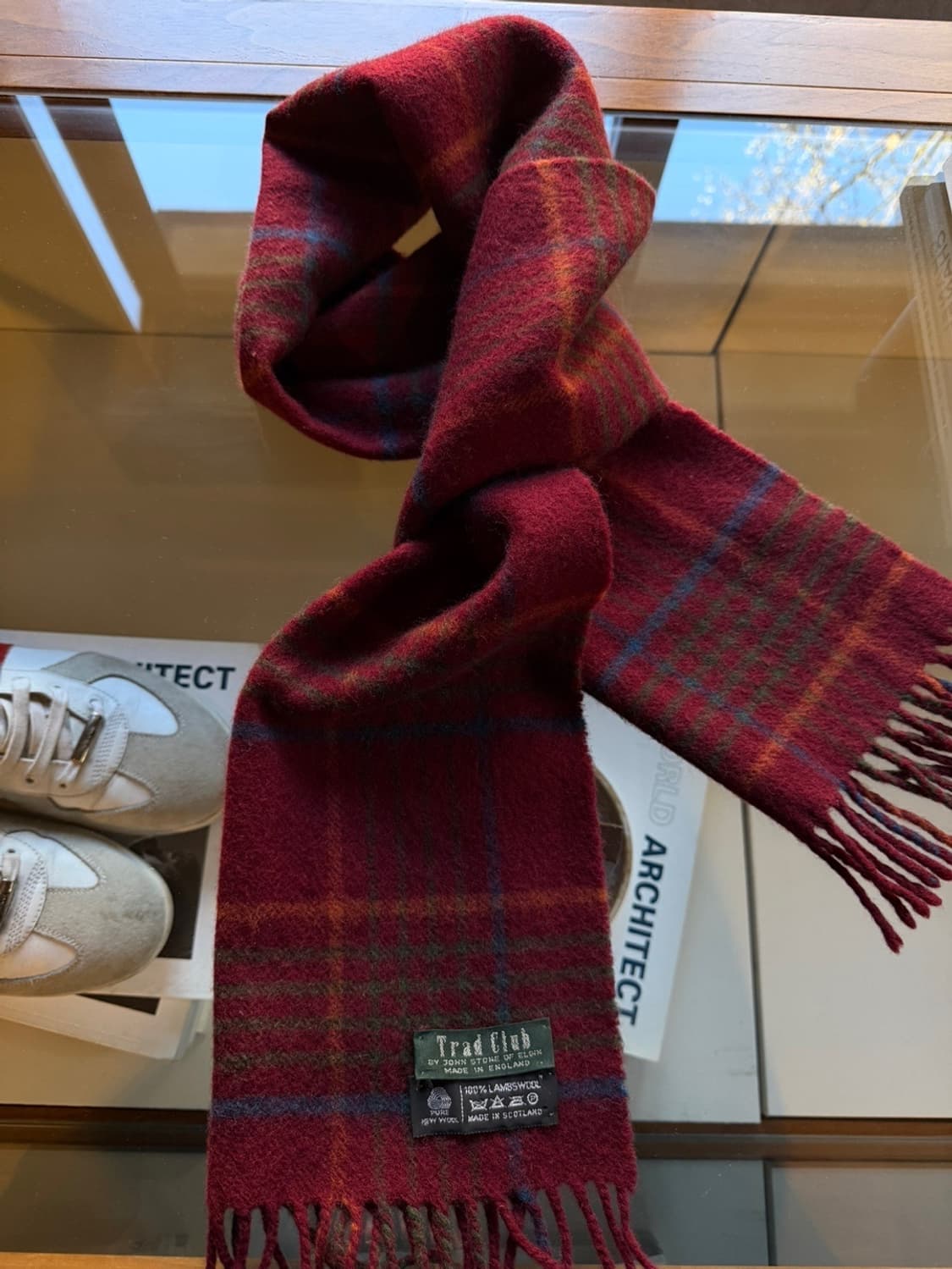 트래드클럽 램스울 머플러 상품이미지1