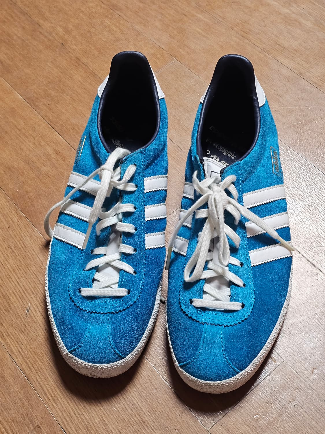 아디다스 가젤 블루 스웨이드 운동화 240 상품이미지1