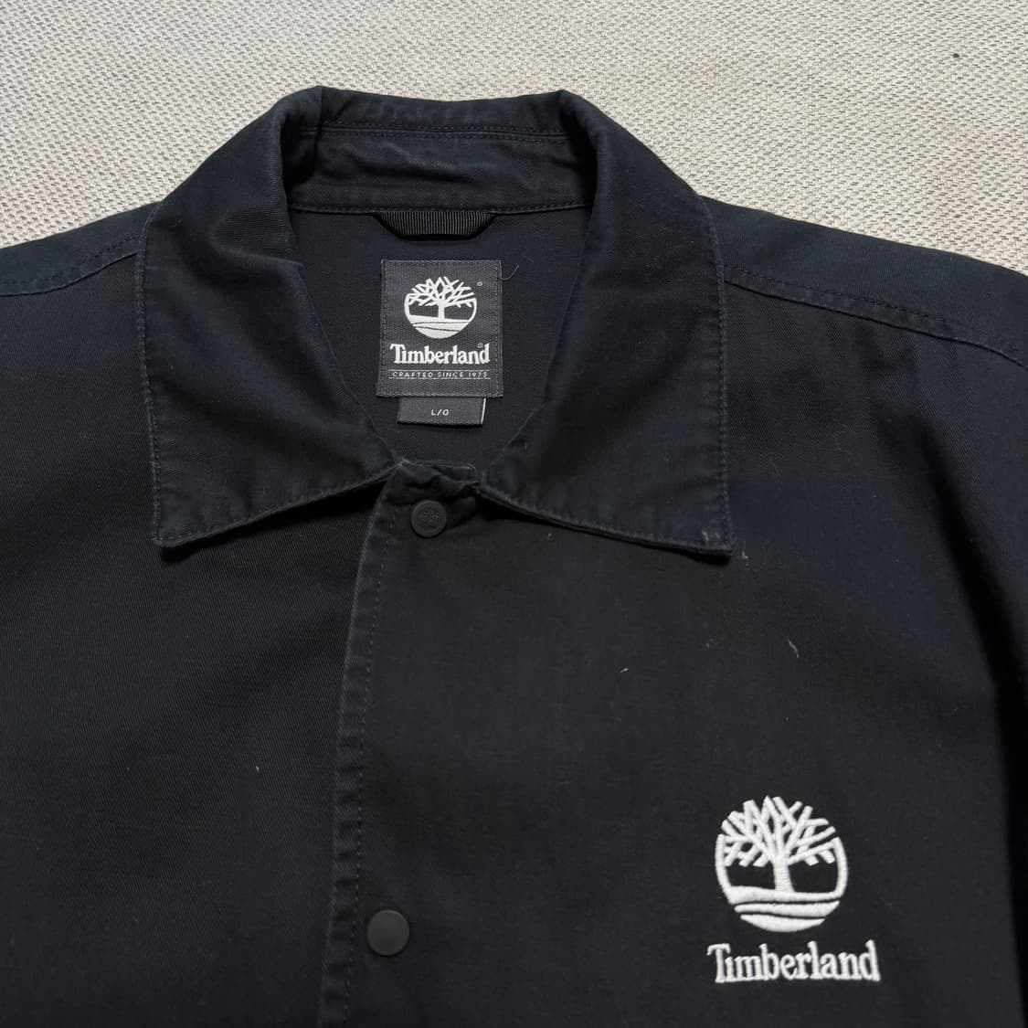 팀버랜드 카라 면 자켓 상품이미지2